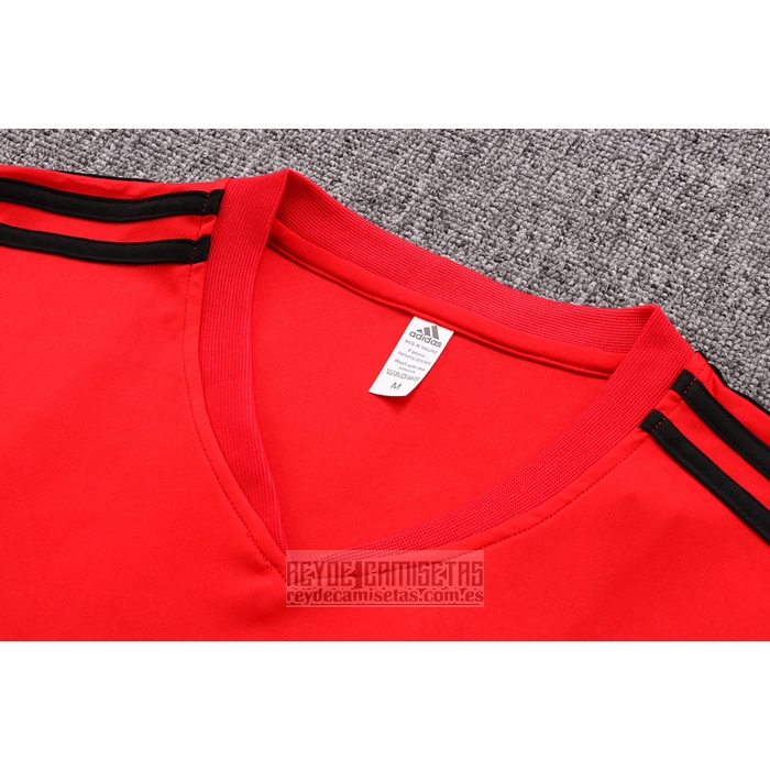 Chandal del Bayern Munich Manga Corta 2022-2023 Rojo - Pantalon Corto